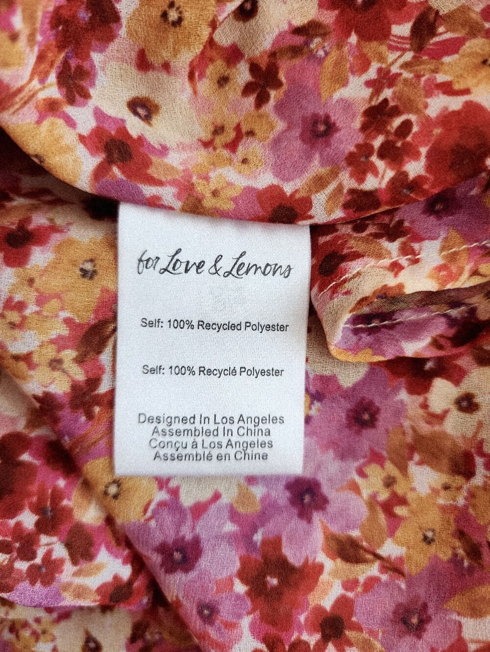 FOR LOVE & LEMONS FELICIA MINI DRESS RED YELLOW SWEETHEART NECKLINE WOMENS XS - Picture 12 of 16